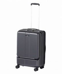 ace.（エース）の「ACE フォールズ　Mサイズ  フロントオープン ダブルキャスター ファスナー TSAロック搭載 キャスターストッパー 出張 46～57Ｌ 06906（スーツケース/キャリーバッグ）」