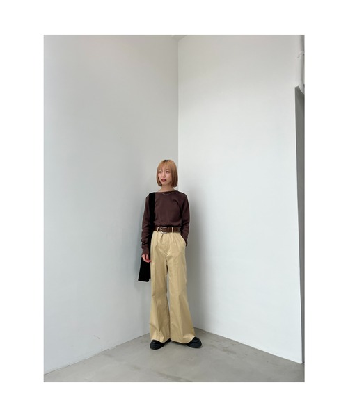 BLACK BY MOUSSY（ブラックバイマウジー）の「mesh knit mini bag（メッシュニットミニバック）（トートバッグ・レディース・ブラック/ベージュ・FREE）」の9枚目の写真