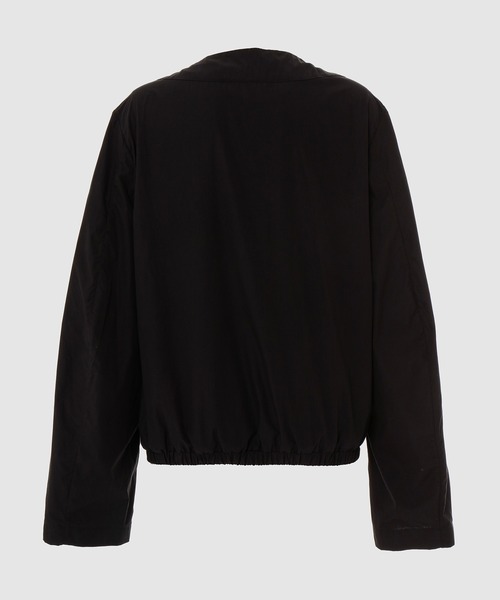 NAMACHEKO（ナマチェコ）の「HAN SHIRT JACKET（ブルゾン・レディース・ブラック/レッド・38）」の4枚目の写真
