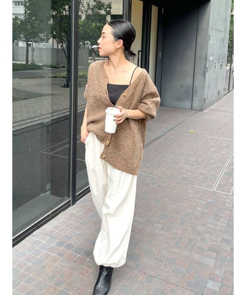 Ungrid（アングリッド）の「ミリタリーボリュームパンツ（その他パンツ・レディース・カーキ/アイボリー・SMALL/MEDIUM）」の13枚目の写真