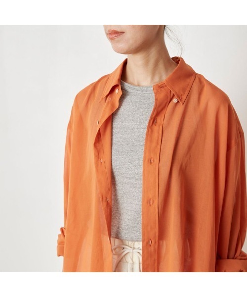 THE SHINZONE（ザ シンゾーン）の「THE SHINZONE SHEER DADDY SHIRT