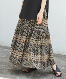 BEARDSLEY | 《FRIPIER》ギャザースカート/エスニック(スカート)