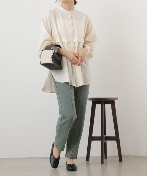 frames RAY CASSIN（フレームスレイカズン）の「S/M展開 Everydayパンツ（その他パンツ・レディース・ブラック/パープル/グリーン/マスタード/グレイッシュベージュ・SMALL/MEDIUM）」の14枚目の写真