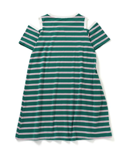algy(アルジー)の「肩あき配色Tワンピ(ワンピース・キッズ・ブラック/グリーン/ラベンダー・SMALL/MEDIUM/X-SMALL/XX-SMALL)」の5枚目の写真