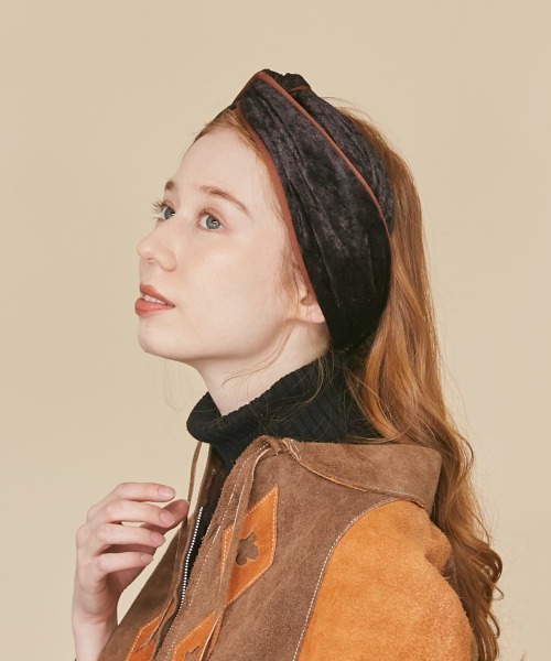 kaorinomori（カオリノモリ）の「kaorinomori フレムヘアバンド（ヘアバンド・レディース・グリーン/グレー/ブラック・FREE）」の8枚目の写真