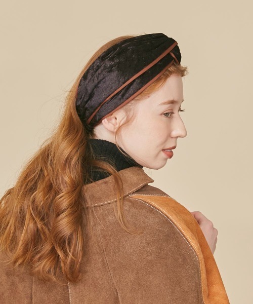 kaorinomori（カオリノモリ）の「kaorinomori フレムヘアバンド（ヘアバンド・レディース・グリーン/グレー/ブラック・FREE）」の10枚目の写真
