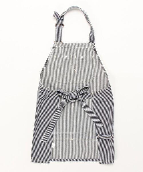 Lee(リー)の「デニムエプロン(エプロン・メンズ・ブラウン/インディゴブルー/グリーン/ストライプ/ワンウォッシュ・MEDIUM)」の6枚目の写真