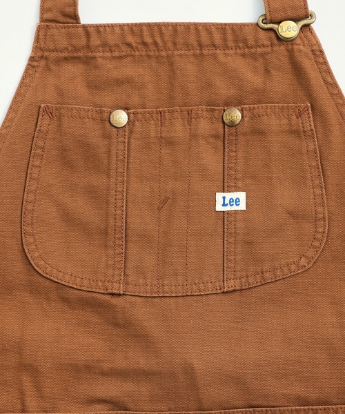 Lee(リー)の「デニムエプロン(エプロン・メンズ・ブラウン/インディゴブルー/グリーン/ストライプ/ワンウォッシュ・MEDIUM)」の8枚目の写真