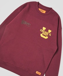 UNIVERSAL OVERALL（ユニバーサルオーバーオール）の「【UNIVERSAL OVERALL】T/C SWEAT VANBUREN STREET / 裏起毛スウェット ロゴ刺繍プルオーバー（スウェット・メンズ）」