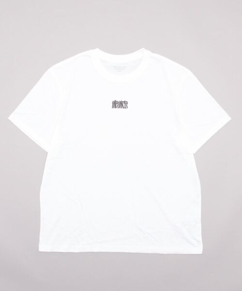 ALLSAINTS(オールセインツ)の「REFRACT CREW T-SHIRT | REFRACT クルー Tシャツ(Tシャツ/カットソー・メンズ・ホワイト・M/L/XS/S)」の6枚目の写真