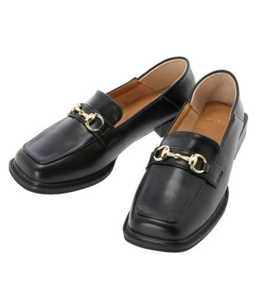 Green　Parks（グリーンパークス）の「・minia ビットローファー（ローファー・レディース・ブラック・S/M/LL/L）」の18枚目の写真