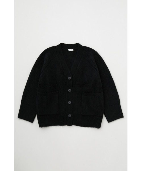 MOUSSY（マウジー）の「OVERSIZED カーディガン（カーディガン/ボレロ・レディース・ブラック/カーキ/オレンジ/ブルー・FREE）」の14枚目の写真