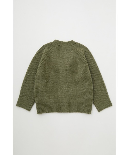 MOUSSY（マウジー）の「OVERSIZED カーディガン（カーディガン/ボレロ・レディース・ブラック/カーキ/オレンジ/ブルー・FREE）」の17枚目の写真