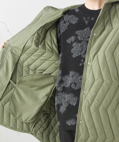 FURRY（ファーリー）の「ウォシャブル中綿フードコート（トレンチコート・レディース・アイボリー/ブラック/オリーブ・FREE）」の21枚目の写真