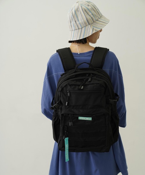 【極美品】MILKFED. バックパック 30L ミントグリーン　大容量 新品】MILKFED バックパック/リュックサック ミントグリーン
