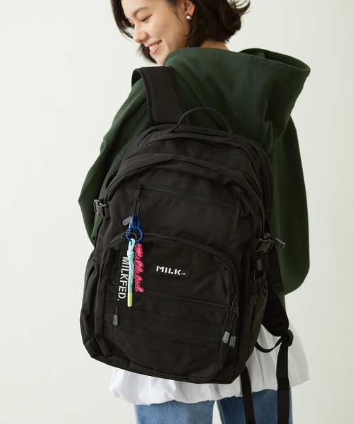 30L】ACTIVE DOUBLE POCKET MOLLE BACKPACK / 大容量 【PC収納可・A4