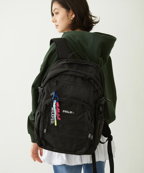 30L】ACTIVE DOUBLE POCKET MOLLE BACKPACK / 大容量 【PC収納可・A4
