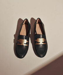 PICHE ABAHOUSE | メタルプレートモカシンローファー(ローファー)