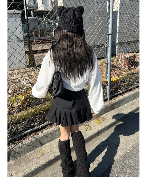 PHILLY（フィリー）の「フレアデニムミニスカート（デニムスカート・レディース・インディゴブルー/ブラック・FREE）」の22枚目の写真