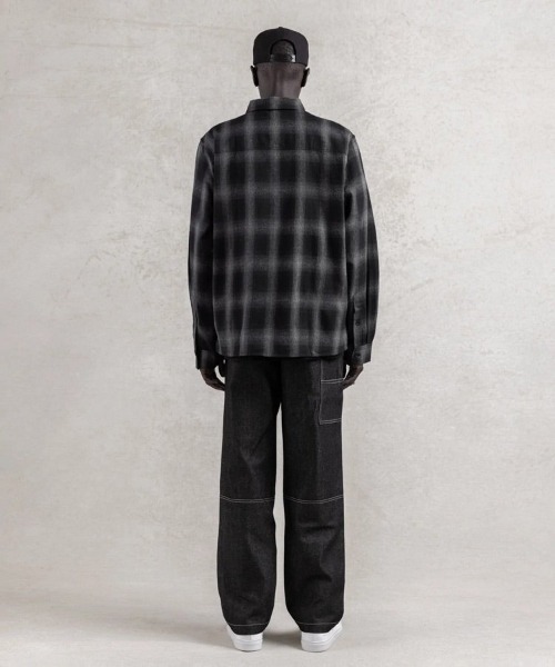 STAMPD（スタンプド）の「【STAMPD】MASON SHIRT ZIP UP（シャツ/ブラウス・メンズ・ブラック・M）」の4枚目の写真