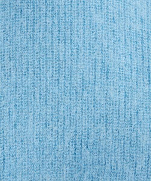 LOEFF（ロエフ）の「＜LOEFF＞モヘヤ クルーネックニット（ニット/セーター・レディース・ホワイト/ライトブルー/ロイヤルブルー・FREE）」の11枚目の写真