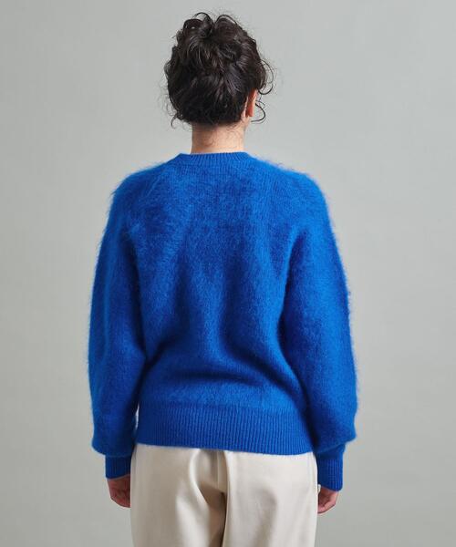 LOEFF（ロエフ）の「＜LOEFF＞モヘヤ クルーネックニット（ニット/セーター・レディース・ホワイト/ライトブルー/ロイヤルブルー・FREE）」の15枚目の写真