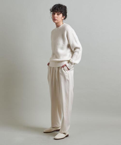 LOEFF（ロエフ）の「＜LOEFF＞モヘヤ クルーネックニット（ニット/セーター・レディース・ホワイト/ライトブルー/ロイヤルブルー・FREE）」の19枚目の写真