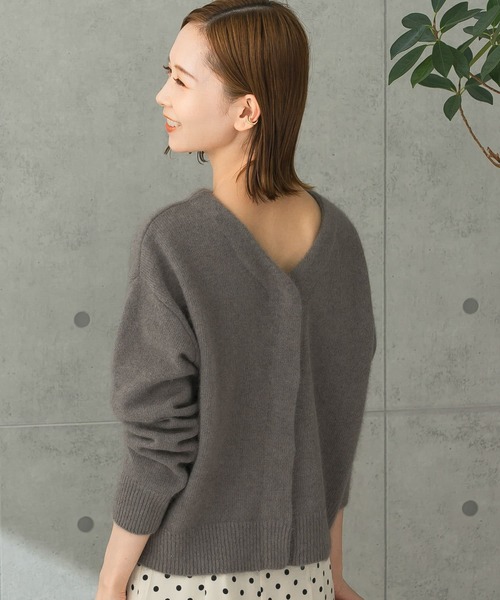 URBAN RESEARCH ROSSO - エアリーニット2WAYカーディガン URBAN RESEARCH ROSSO（アーバンリサーチロッソ）の「エアリー