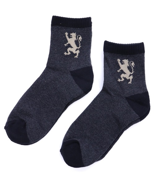 GIORDANO（ジョルダーノ）の「[ GIORDANO ]２パックラインソックス（２足セット）（ソックス/靴下・レディース・その他1/ブルー/グリーン/オレンジ/レッド/ホワイト/ベージュ・FREE）」の7枚目の写真