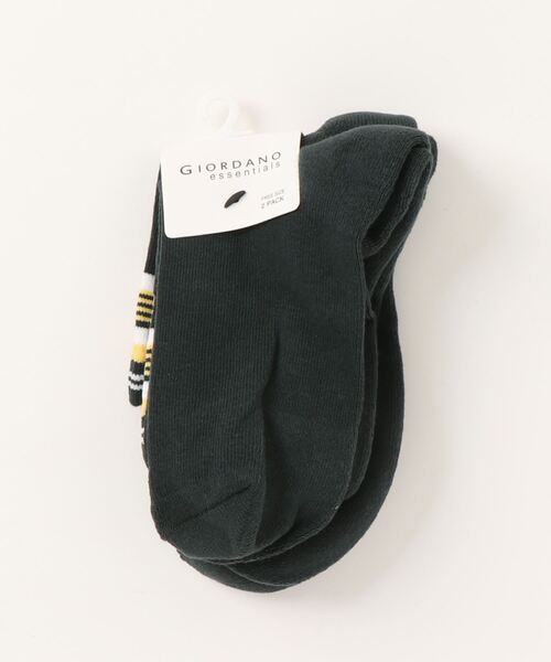 GIORDANO（ジョルダーノ）の「[ GIORDANO ]２パックラインソックス（２足セット）（ソックス/靴下・レディース・その他1/ブルー/グリーン/オレンジ/レッド/ホワイト/ベージュ・FREE）」の16枚目の写真