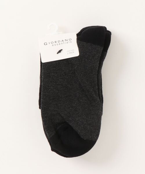 GIORDANO（ジョルダーノ）の「[ GIORDANO ]２パックラインソックス（２足セット）（ソックス/靴下・レディース・その他1/ブルー/グリーン/オレンジ/レッド/ホワイト/ベージュ・FREE）」の19枚目の写真