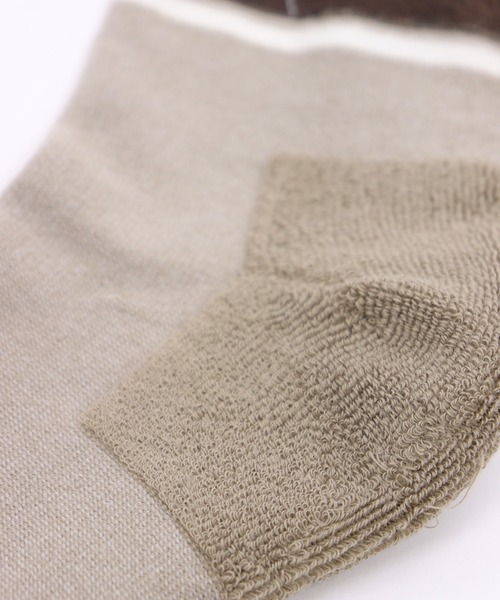 GIORDANO（ジョルダーノ）の「[ GIORDANO ]２パックラインソックス（２足セット）（ソックス/靴下・レディース・その他1/ブルー/グリーン/オレンジ/レッド/ホワイト/ベージュ・FREE）」の21枚目の写真