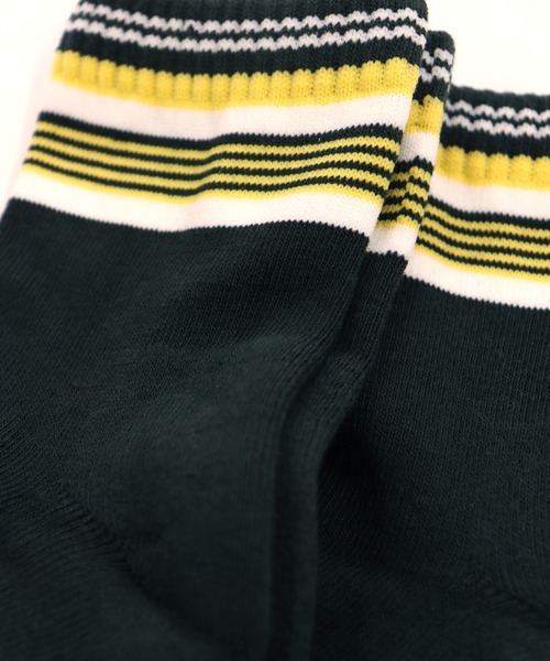 GIORDANO（ジョルダーノ）の「[ GIORDANO ]２パックラインソックス（２足セット）（ソックス/靴下・レディース・その他1/ブルー/グリーン/オレンジ/レッド/ホワイト/ベージュ・FREE）」の11枚目の写真