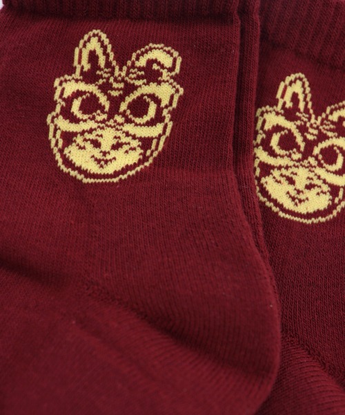 GIORDANO（ジョルダーノ）の「[ GIORDANO ]２パックラインソックス（２足セット）（ソックス/靴下・レディース・その他1/ブルー/グリーン/オレンジ/レッド/ホワイト/ベージュ・FREE）」の9枚目の写真