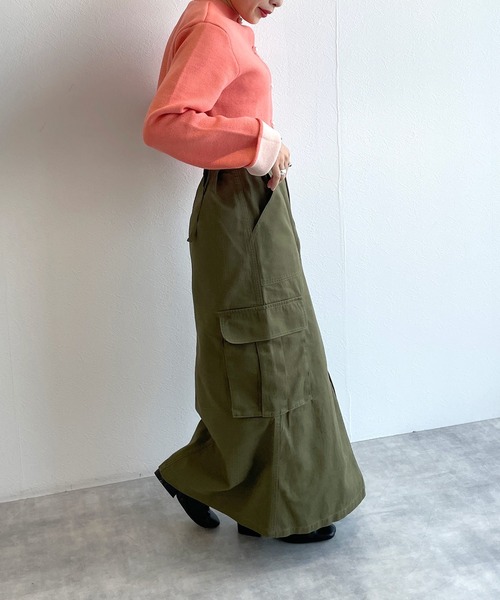 w closet（ダブルクローゼット）の「ショートクルーネックカーディガン（カーディガン/ボレロ・レディース・レッド/ブラック/ブルー/グリーン/レッド系その他/オフホワイト・FREE）」の14枚目の写真