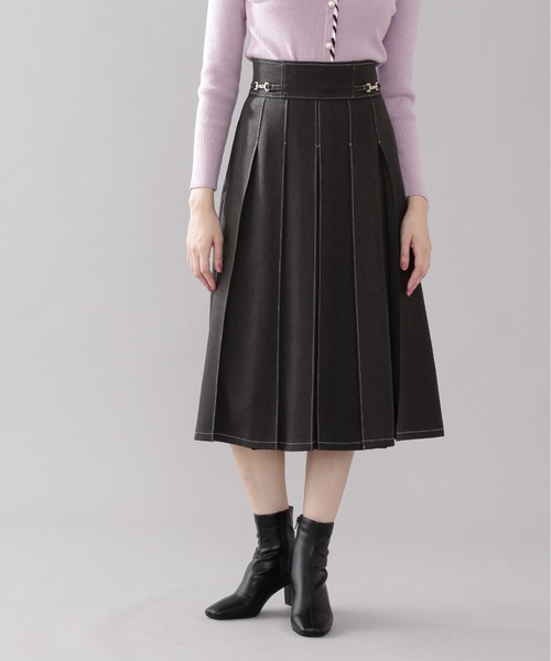 JILL by JILL STUART(ジルバイジルスチュアート)の「ミディブーツ(ブーツ・レディース・ベージュ/ブラウン/ブラック・SMALL/MEDIUM/LARGE)」の8枚目の写真