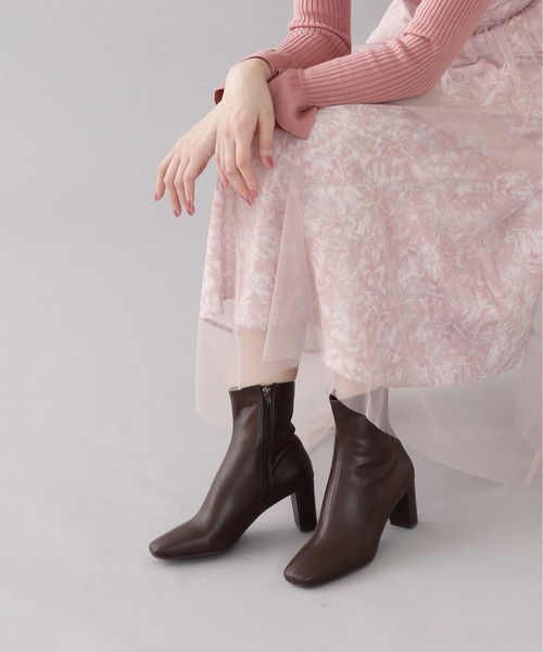 JILL by JILL STUART(ジルバイジルスチュアート)の「ミディブーツ(ブーツ・レディース・ベージュ/ブラウン/ブラック・SMALL/MEDIUM/LARGE)」の10枚目の写真