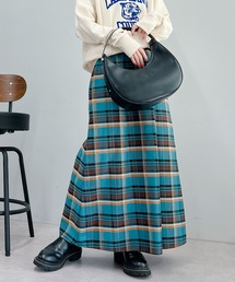 un dix cors | 主役級スカート　ヘビーツイルチェックスカート(スカート)