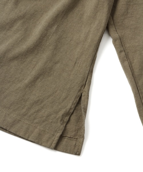 Sandinista(サンディニスタ)の「Boat Neck L-S Pocket Tee / ボートネックポケット長袖Tシャツ(Tシャツ/カットソー・メンズ・ネイビー/チャコールグレー/ベージュ/オリーブ/ホワイト・SMALL/MEDIUM/LARGE)」の18枚目の写真