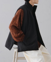 epnok | Side Zip Padding Vest/サイドジップパディングベスト(ベスト)