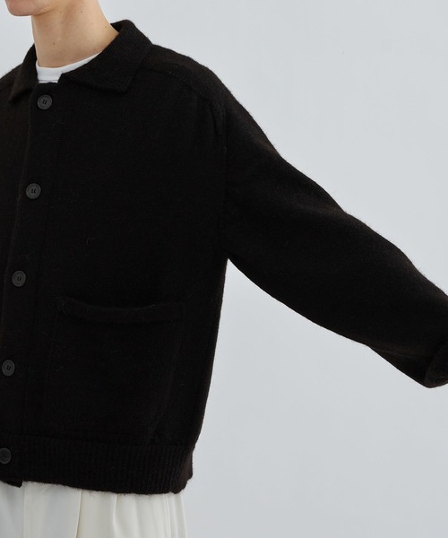 POLO COLLAR CARDIGAN（カーディガン/ボレロ）｜markaware（マーカ