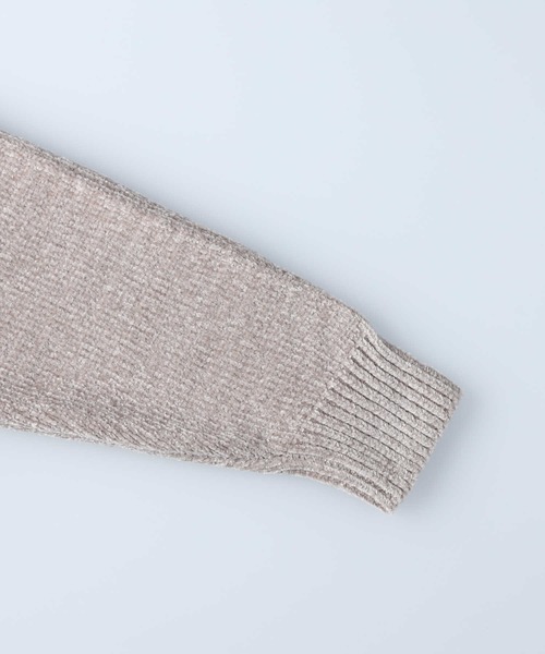 Right-on（ライトオン）の「モールタートルネックニット（ニット/セーター・メンズ・ライトグレー/オフホワイト/ブラック・L/XL/M）」の8枚目の写真