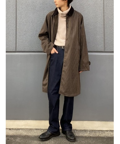 Right-on（ライトオン）の「モールタートルネックニット（ニット/セーター・メンズ・ライトグレー/オフホワイト/ブラック・L/XL/M）」の14枚目の写真