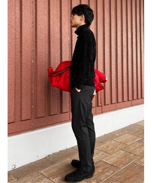 Right-on（ライトオン）の「モールタートルネックニット（ニット/セーター・メンズ・ライトグレー/オフホワイト/ブラック・L/XL/M）」の20枚目の写真