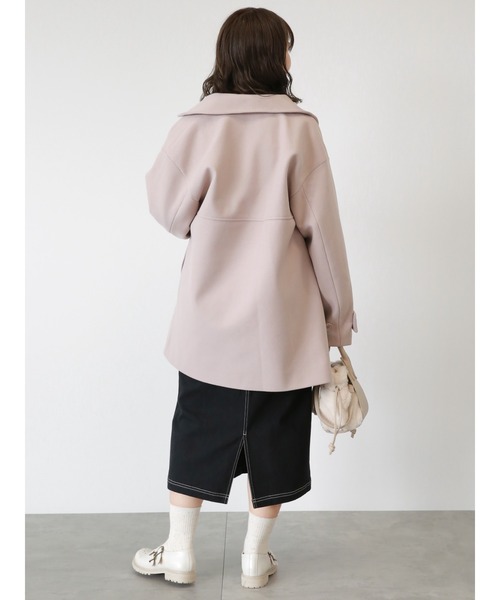 ehka sopo（エヘカソポ）の「ミドル丈ダブルコート（その他アウター