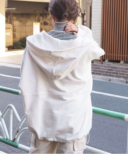 セール】【選べる2デザイン】裏毛アノラックBIGパーカー（パーカー