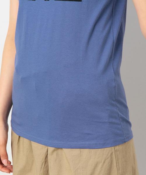 coen（コーエン）の「カレッジプリントＴシャツ（Tシャツ/カットソー・レディース・パープル/ホワイト/ブラック・MEDIUM/LARGE）」の5枚目の写真