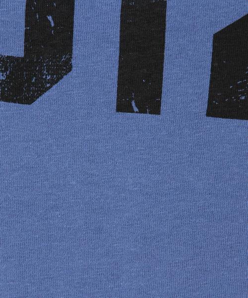 coen（コーエン）の「カレッジプリントＴシャツ（Tシャツ/カットソー・レディース・パープル/ホワイト/ブラック・MEDIUM/LARGE）」の6枚目の写真