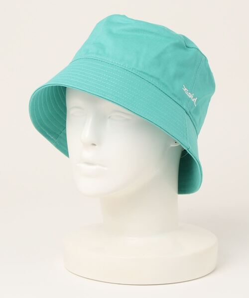 X-girl（エックスガール）の「【X-girl /エックスガール】 BASIC BUCKET HAT（ハット・レディース・ホワイト/ブラック/ライトグリーン・FREE）」の3枚目の写真