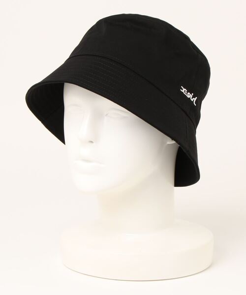 X-girl（エックスガール）の「【X-girl /エックスガール】 BASIC BUCKET HAT（ハット・レディース・ホワイト/ブラック/ライトグリーン・FREE）」の2枚目の写真